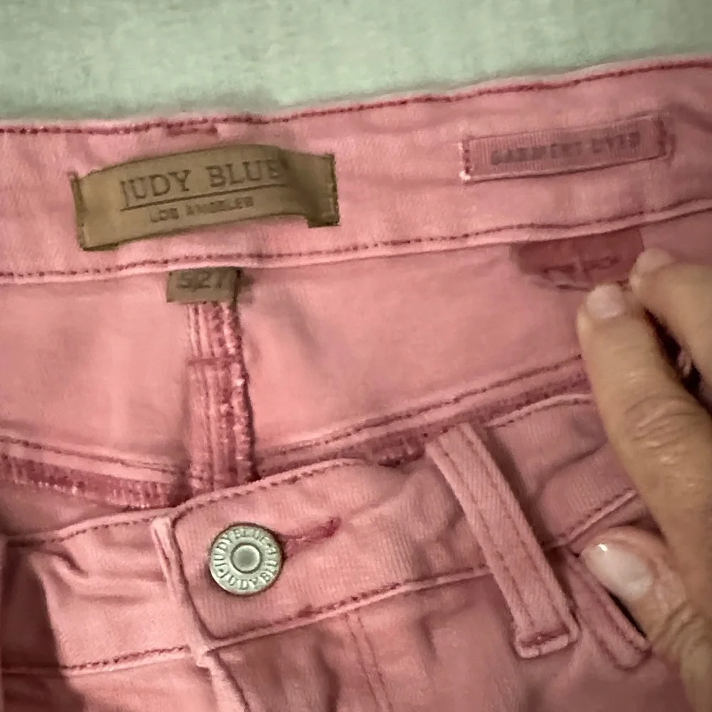 EUC WIRN x 1. Judy Blue Mauve Wide Leg Jeans - Picture 3 of 6